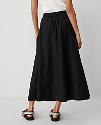 Weekend Collection Voile Drawstring Midi Skirt carousel Product Image 4