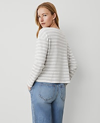 Weekend Collection Striped Relaxed Top carousel Product Image 2