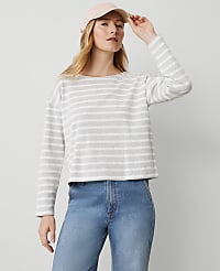 Weekend Collection Striped Relaxed Top carousel Product Image 1