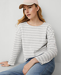 Weekend Collection Striped Relaxed Top carousel Product Image 3