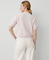 Petite Textured Sweater Jacket carousel Product Image 2