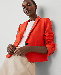 The Petite Newbury Blazer in Tweed carousel Product Image 4