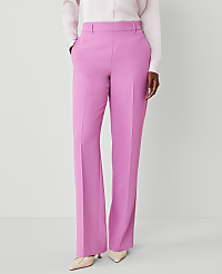 The Side-Zip Straight Pant in Fluid Crepe carousel Product Image 2