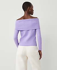 Off-The-Shoulder Sweater carousel Product Image 2