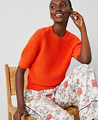 Open Stitch Wedge Sweater carousel Product Image 3