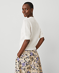 Petite Open Stitch Wedge Sweater carousel Product Image 2