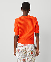 Open Stitch Wedge Sweater carousel Product Image 2