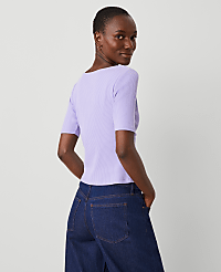 Crossover Neck Top carousel Product Image 2