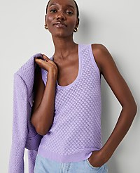 Stitched Sweater Shell carousel Product Image 4