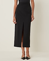The Column Maxi Skirt in Fluid Crepe carousel Product Image 2