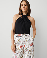 Petite Twist Halter Top carousel Product Image 1