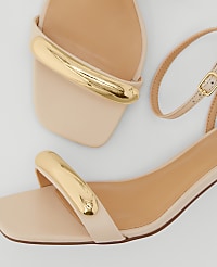 Embellished Ankle Wrap Heeled Sandals carousel Product Image 2