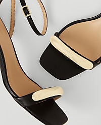 Embellished Ankle Wrap Heeled Sandals carousel Product Image 2