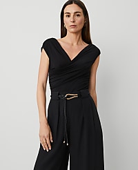 Asymmetric Neck Bodysuit carousel Product Image 1