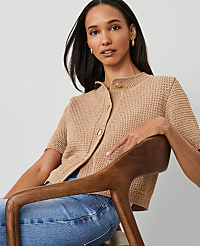 Textured Sweater Jacket carousel Product Image 3