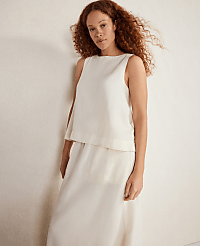 Haven Well Within Linen Blend Bateau Neck Top carousel Product Image 1
