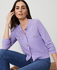Pointelle Cardigan carousel Product Image 3