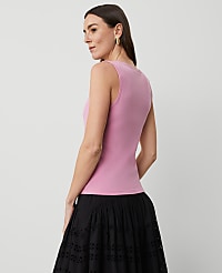 Modern Scoop Neck Tank Top carousel Product Image 2