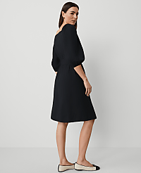 Square Neck Button Pocket Dress carousel Product Image 2