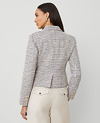 Petite Tweed Fitted Blazer carousel Product Image 2