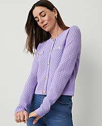 Pointelle Cardigan carousel Product Image 4