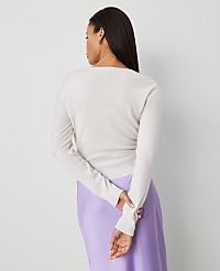 Cashmere Tie-Waist Sweater carousel Product Image 2