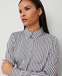 Striped Slim Fit Shirt carousel Product Image 3