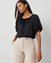 Bubble Hem Top carousel Product Image 1