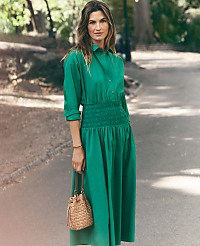 Flare Midi Shirtdress carousel Product Image 1