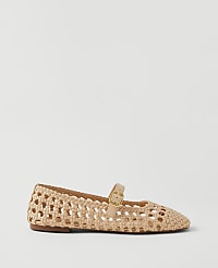 Woven Mary Jane Ballet Flat carousel Product Image 1
