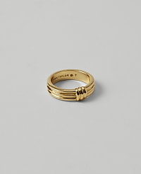 Metal Textured Knot Ring carousel Product Image 1