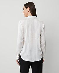 Dotted Slim Fit Shirt carousel Product Image 2