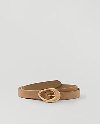 Suede Textured Buckle Belt carousel Product Image 1