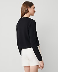 Petite Cropped Open Cardigan carousel Product Image 2