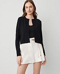 Cropped Open Cardigan carousel Product Image 1