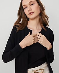 Cropped Open Cardigan carousel Product Image 3