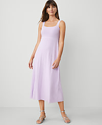 Ribbed Midi Sweater Dress carousel Product Image 1