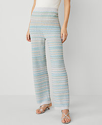 The Pull-On Wide-Leg Sweater Pant carousel Product Image 2