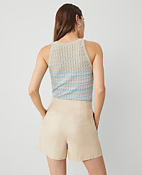 The Pleated Short in Sateen carousel Product Image 2