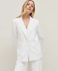 Crinkle Belted Blazer carousel Product Image 1