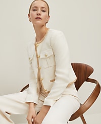 Shimmer Tweed Jacket carousel Product Image 3