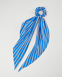 Striped Silk Scrunchie carousel Product Image 1