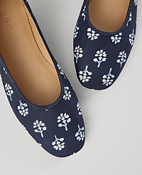 Weekend Collection Floral Ballet Flat carousel Product Image 2