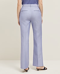 The Flare Trouser in Pinstripe - Curvy Fit carousel Product Image 2