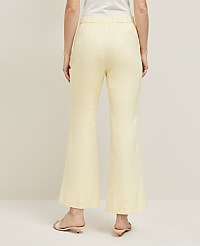 The Flare Ankle Pant in Linen Blend &mdash; Curvy Fit carousel Product Image 2