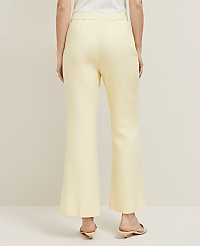 The Flare Ankle Pant in Linen Blend carousel Product Image 3