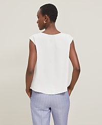 Sleeveless Crew Neck Top carousel Product Image 2