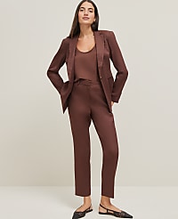 The Ankle Pant in Linen Blend carousel Product Image 1