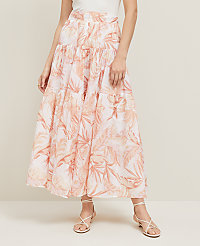 Floral Tiered Full Skirt carousel Product Image 2