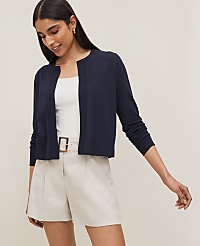 Cropped Open Cardigan carousel Product Image 1